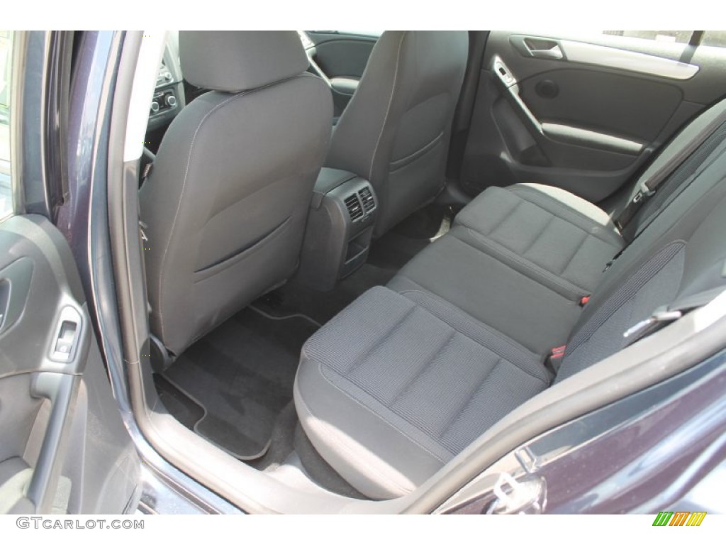 2013 Golf 4 Door - Blue Graphite Metallic / Titan Black photo #23