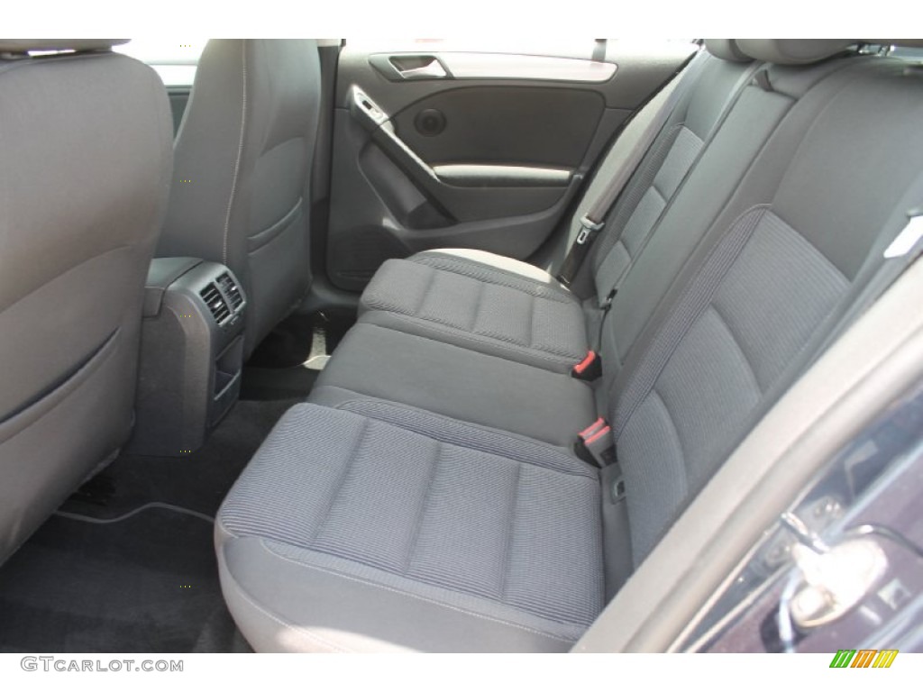 2013 Golf 4 Door - Blue Graphite Metallic / Titan Black photo #24