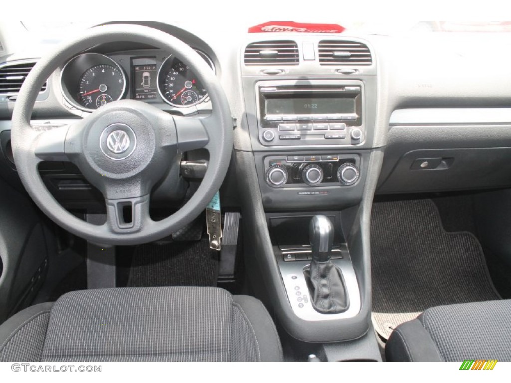 2013 Golf 4 Door - Blue Graphite Metallic / Titan Black photo #25