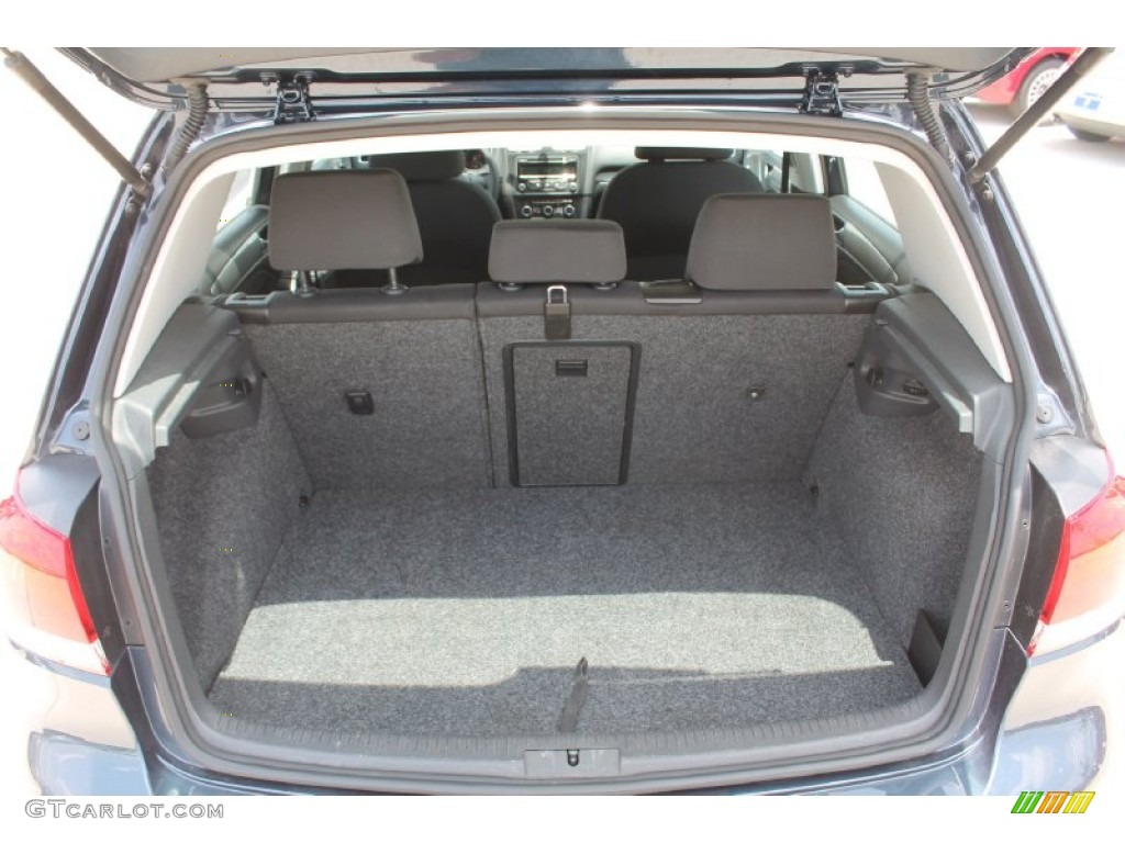 2013 Golf 4 Door - Blue Graphite Metallic / Titan Black photo #27