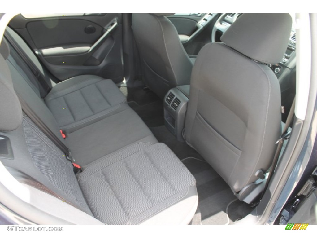 2013 Golf 4 Door - Blue Graphite Metallic / Titan Black photo #29