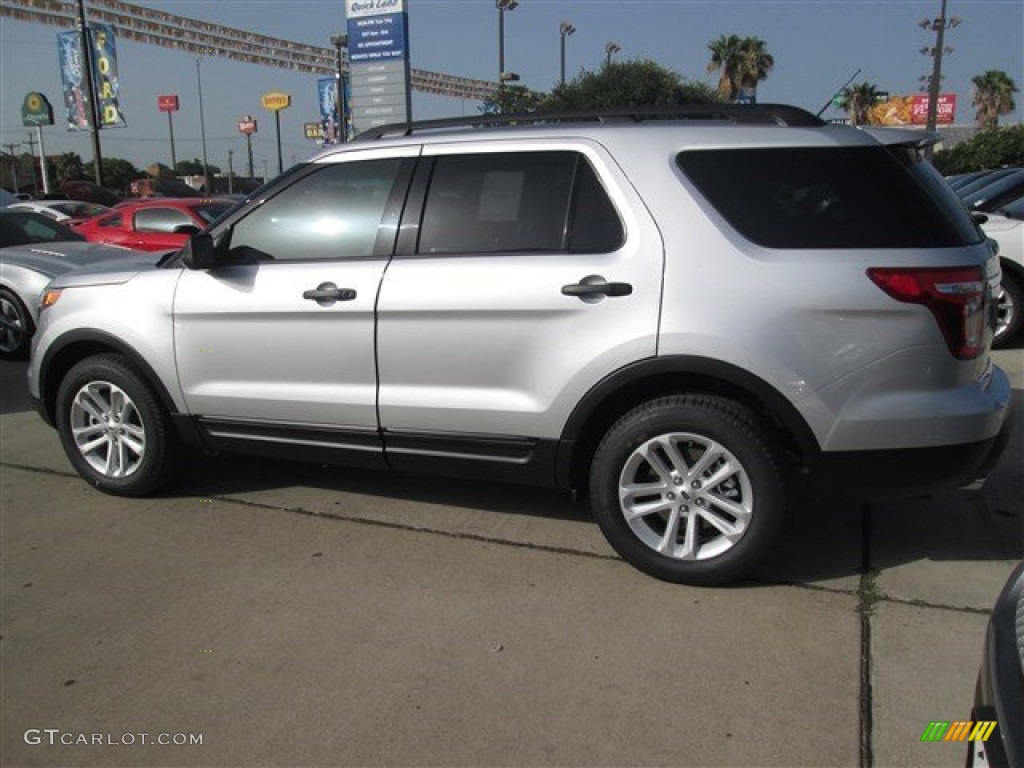 2015 Explorer FWD - Ingot Silver / Medium Light Stone photo #4