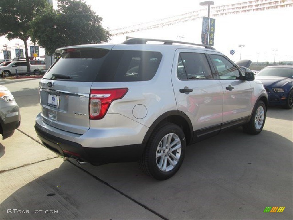 2015 Explorer FWD - Ingot Silver / Medium Light Stone photo #5