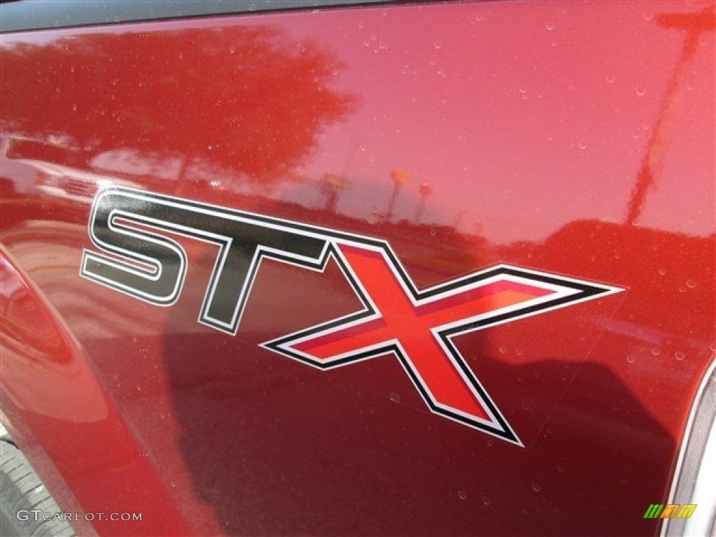2014 F150 STX SuperCab - Sunset / Steel Grey photo #9