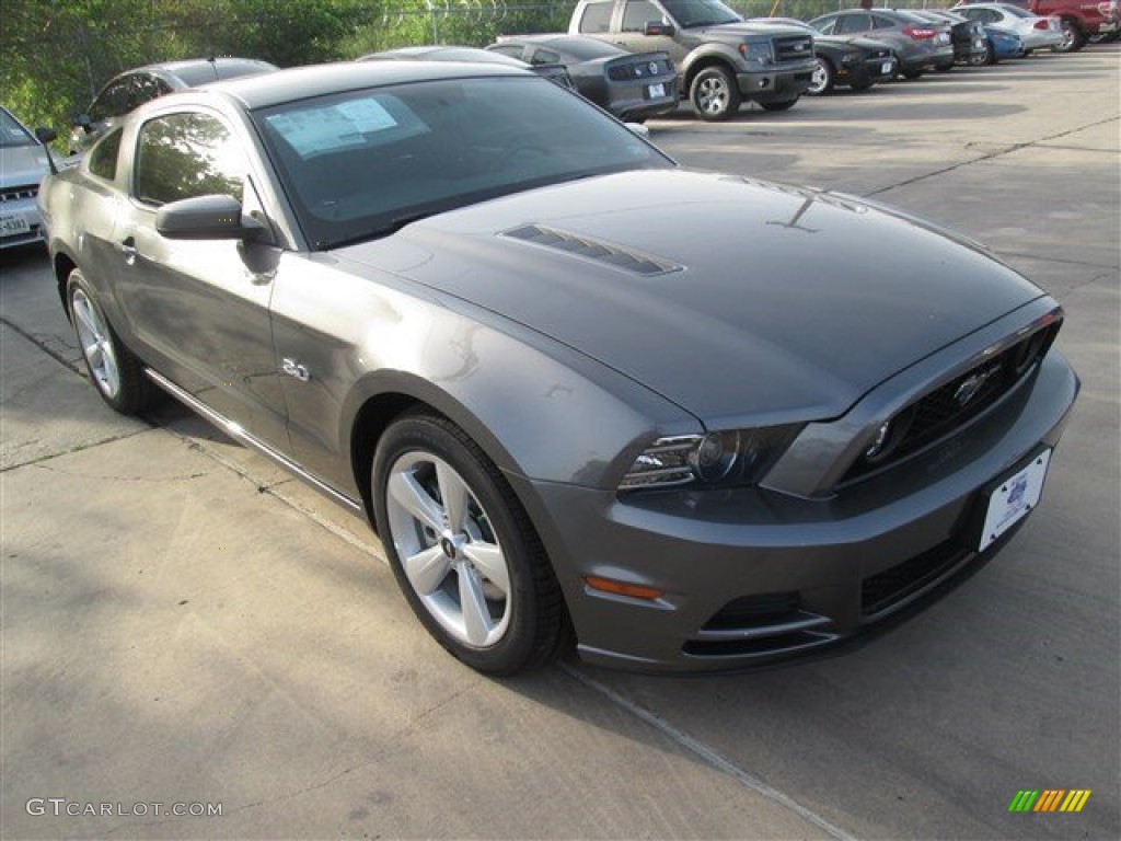 2014 Mustang GT Coupe - Sterling Gray / Charcoal Black photo #1