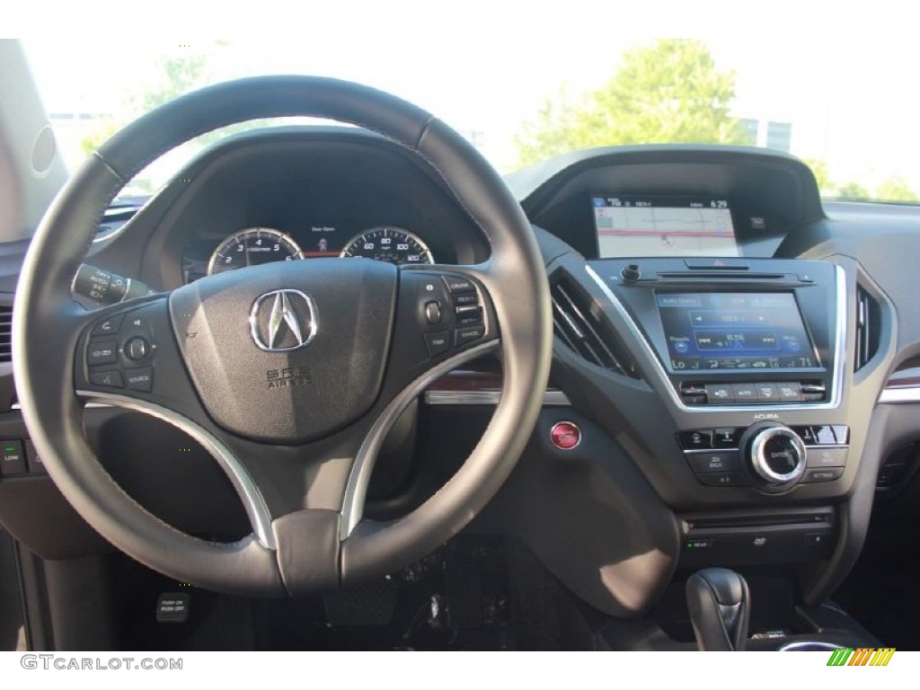 2015 MDX SH-AWD Technology - Graphite Luster Metallic / Ebony photo #24