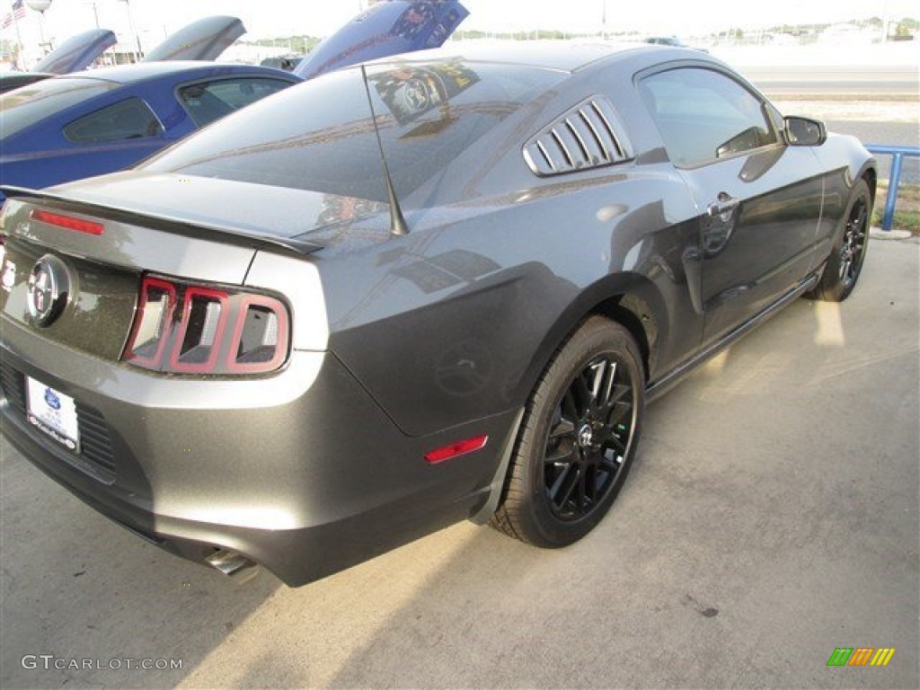2014 Mustang V6 Coupe - Sterling Gray / Charcoal Black photo #5