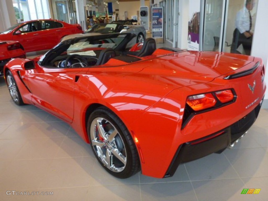 Torch Red 2014 Chevrolet Corvette Stingray Convertible Exterior Photo #95083851