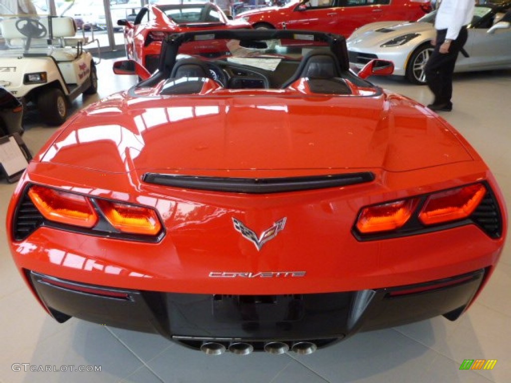 Torch Red 2014 Chevrolet Corvette Stingray Convertible Exterior Photo #95083870