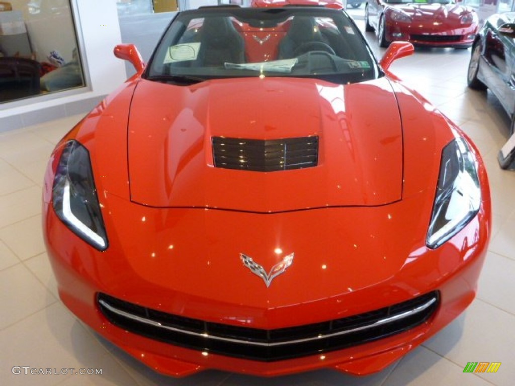 2014 Corvette Stingray Convertible - Torch Red / Jet Black photo #8
