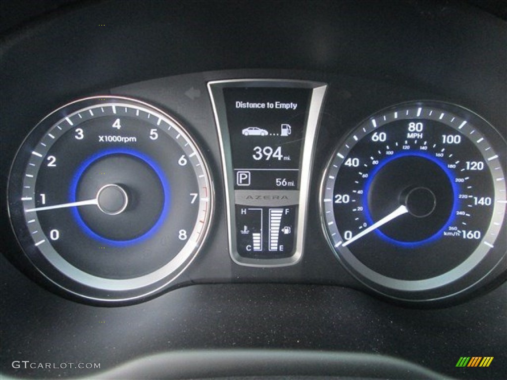 2014 Hyundai Azera Sedan Gauges Photo #95084529