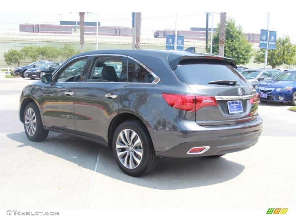 2015 MDX SH-AWD Technology - Graphite Luster Metallic / Ebony photo #5