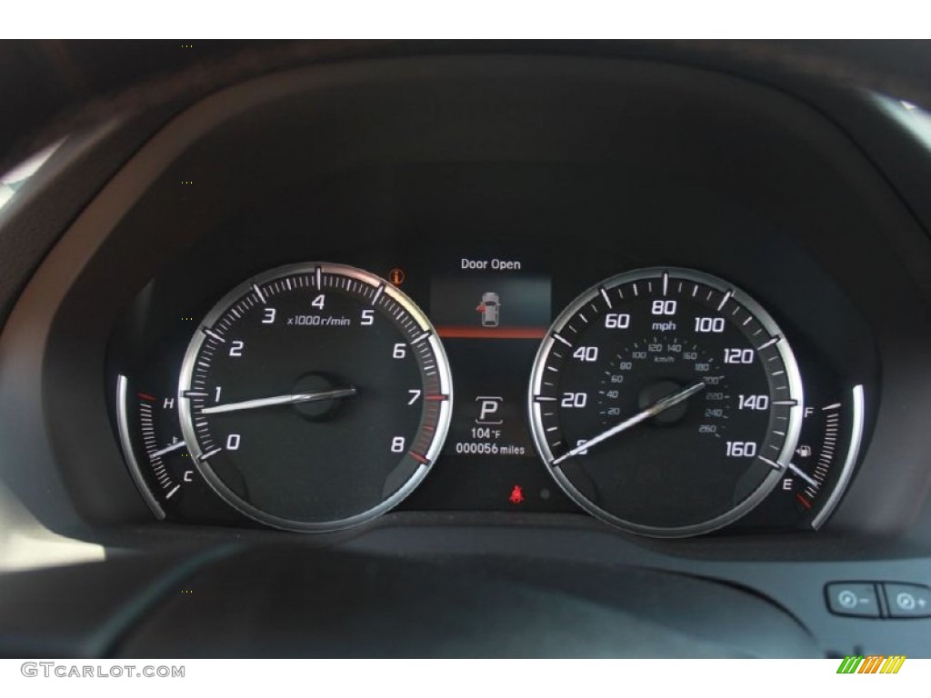 2015 MDX SH-AWD Technology - Graphite Luster Metallic / Ebony photo #31