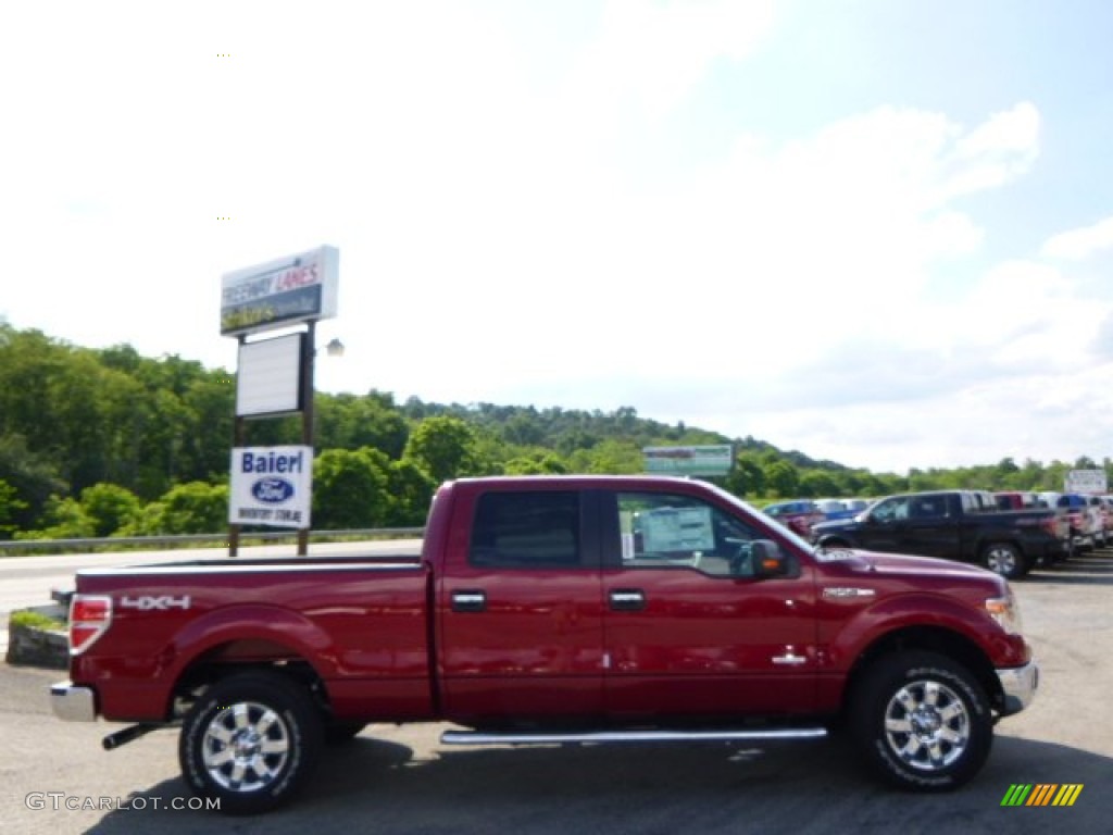 Ruby Red Ford F150