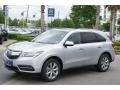 2015 Silver Moon Acura MDX Advance  photo #4