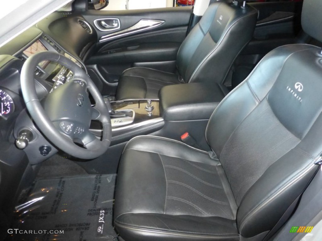 Graphite Interior 2013 Infiniti JX 35 Photo #95088009