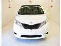 2014 Super White Toyota Sienna LE  photo #2