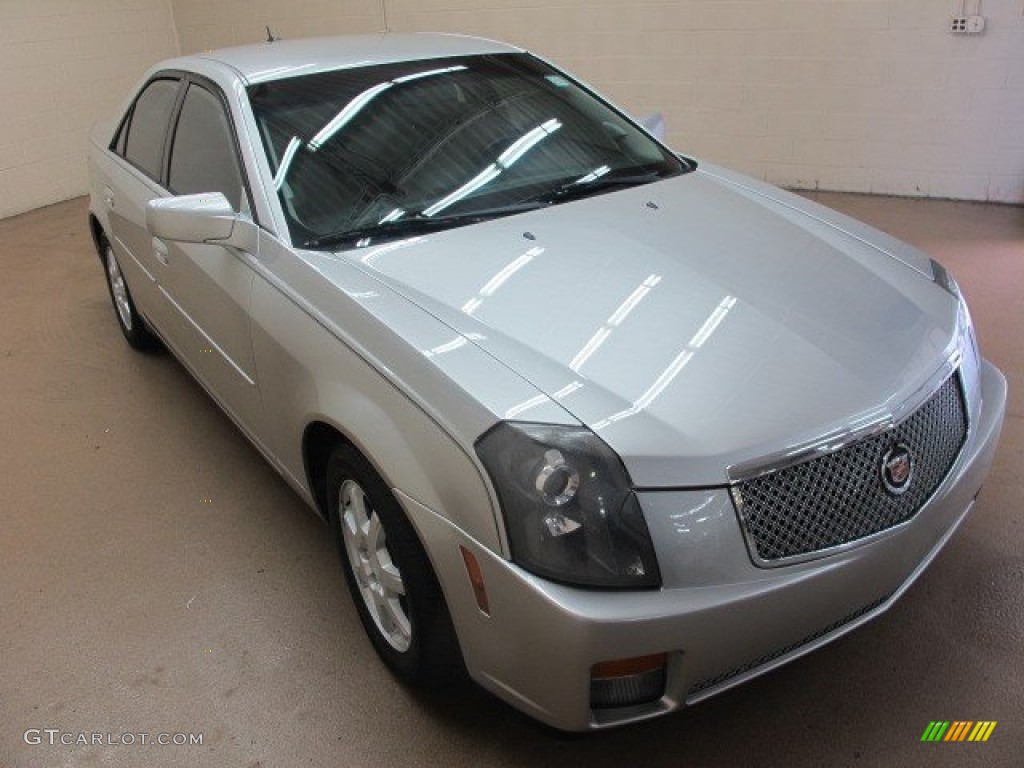 2005 CTS Sedan - Light Platinum / Light Gray/Ebony photo #1