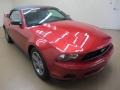 Red Candy Metallic 2010 Ford Mustang V6 Premium Convertible