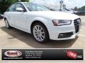 2014 Glacier White Metallic Audi A4 2.0T quattro Sedan  photo #1