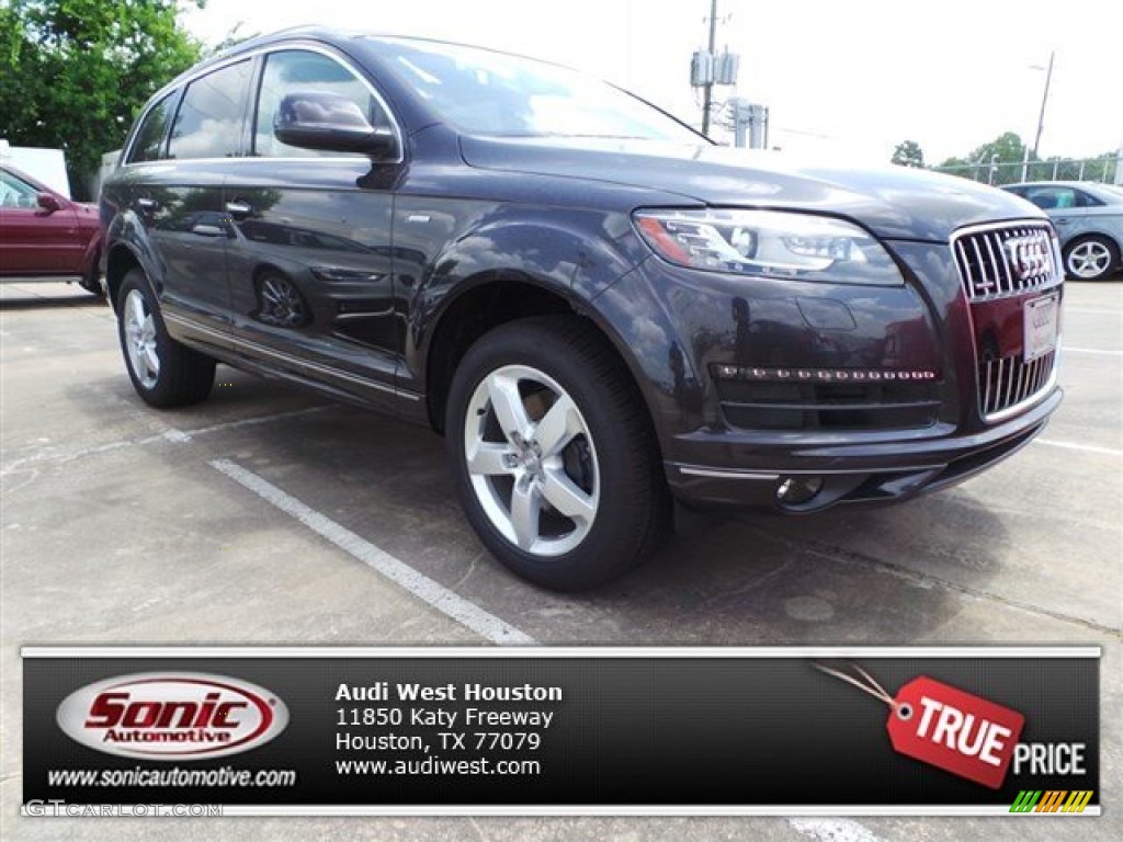 2014 Q7 3.0 TFSI quattro - Lava Gray Pearl / Cardamom Beige photo #1