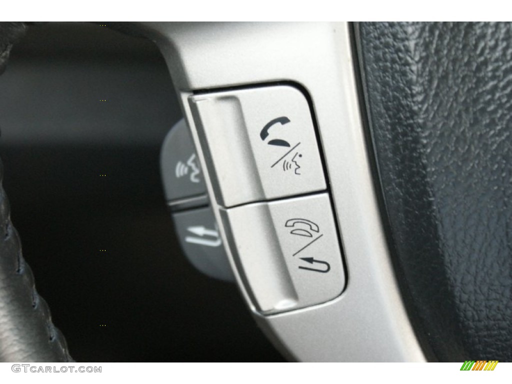 2012 Accord EX-L Coupe - Polished Metal Metallic / Black photo #35