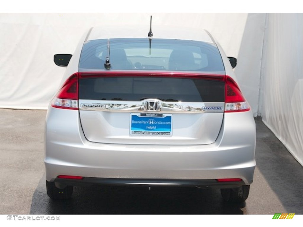 2014 Insight LX Hybrid - Alabaster Silver Metallic / Gray photo #6