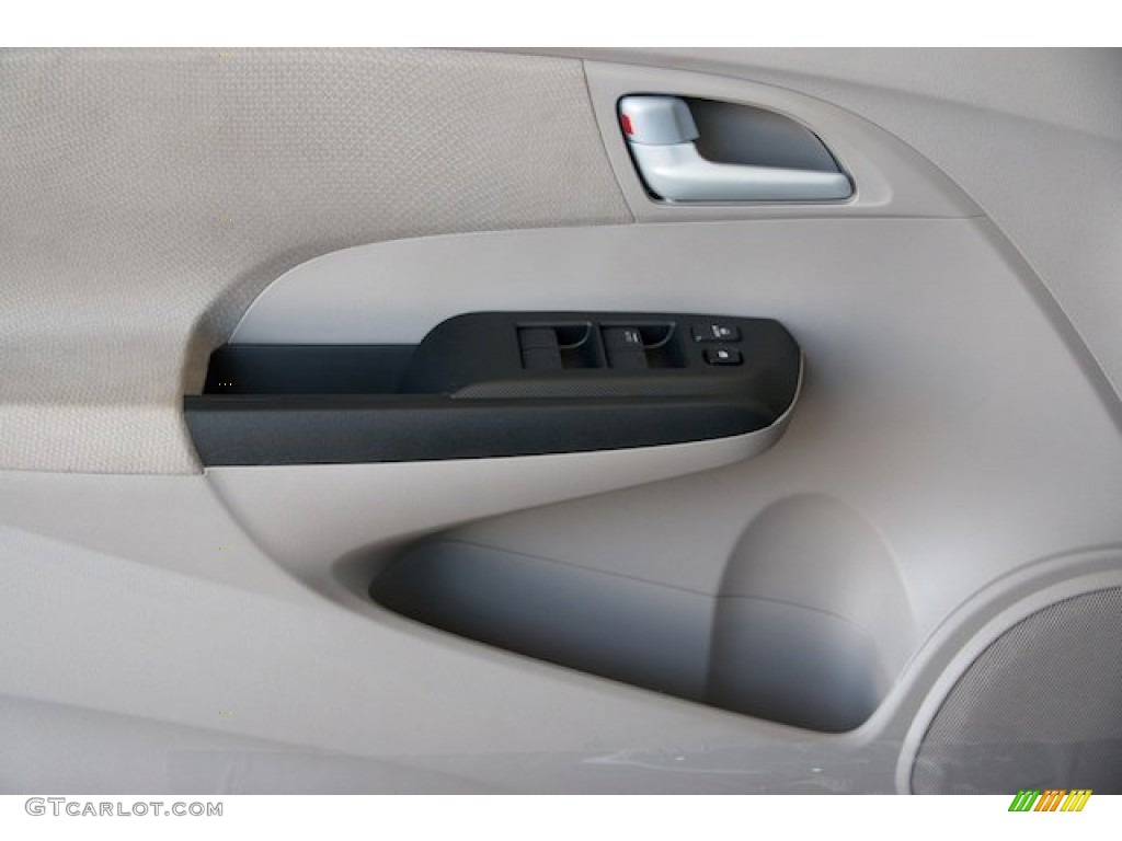 2014 Insight LX Hybrid - Alabaster Silver Metallic / Gray photo #8