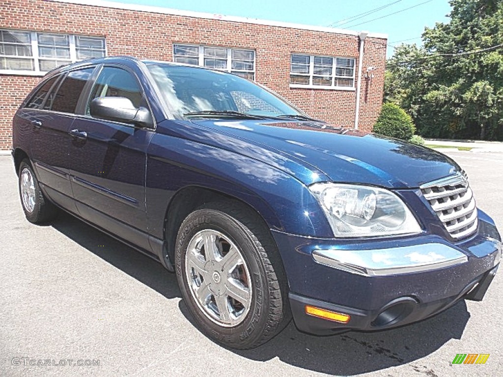 Midnight Blue Pearl 2004 Chrysler Pacifica AWD Exterior Photo #95107313
