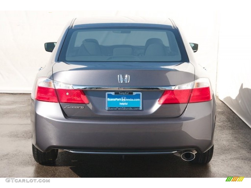 2014 Accord LX Sedan - Modern Steel Metallic / Black photo #6