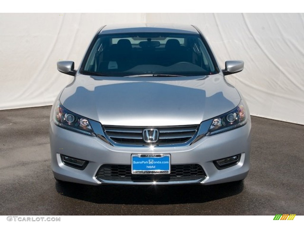 2014 Accord Sport Sedan - Alabaster Silver Metallic / Black photo #2