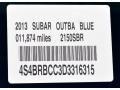 Deep Indigo Pearl - Outback 2.5i Premium Photo No. 16