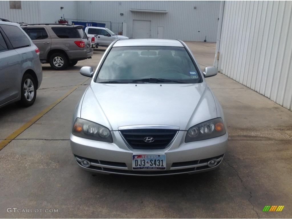 2005 Elantra GLS Sedan - Sterling Metallic / Gray photo #1