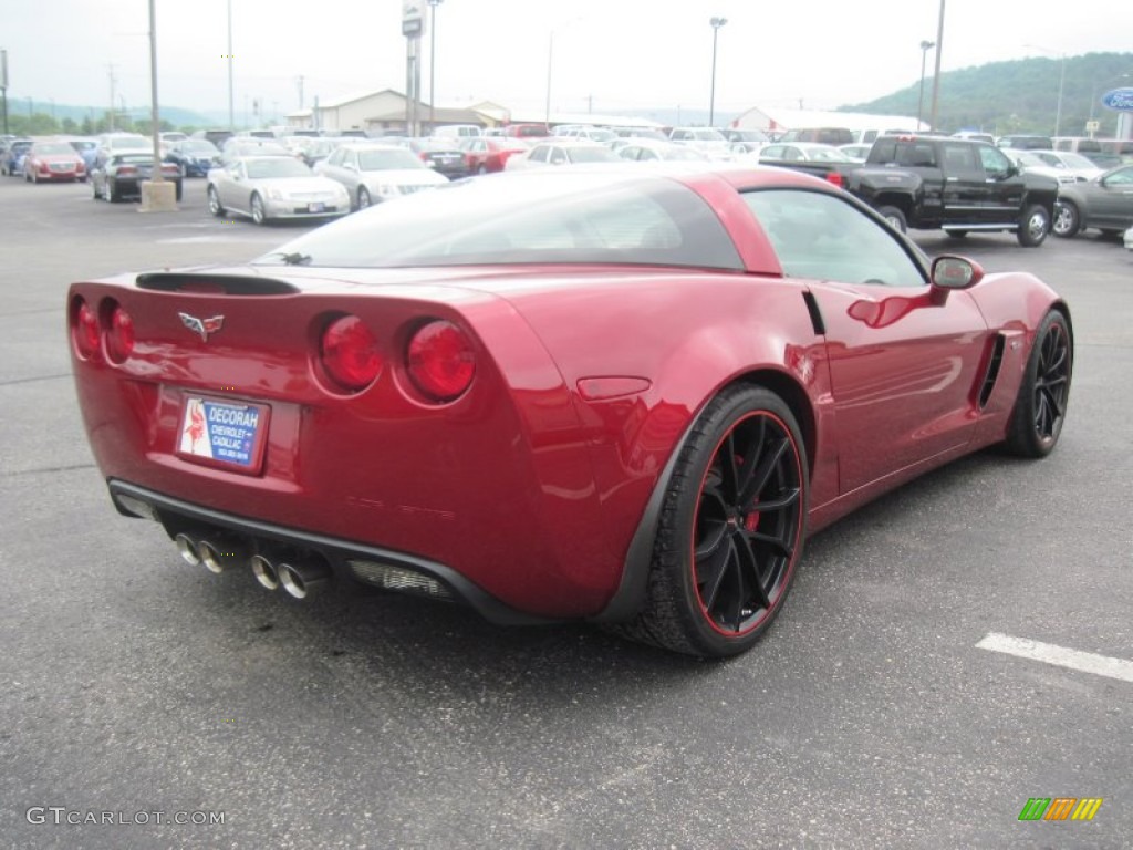 2012 Corvette Z06 - Crystal Red Metallic Tintcoat / Ebony photo #5