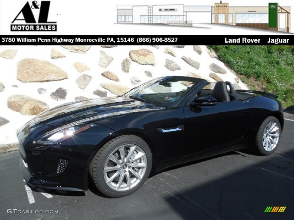 2014 F-TYPE  - Ebony Black / Jet photo #1