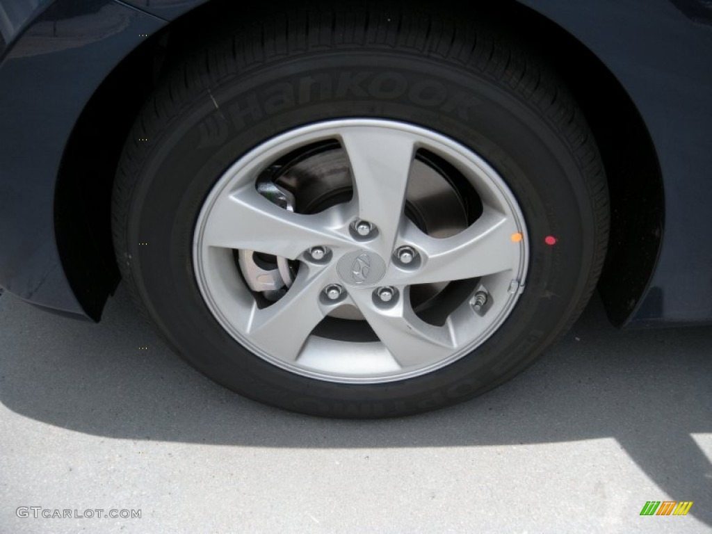 2015 Elantra SE Sedan - Lakeside Blue / Gray photo #11