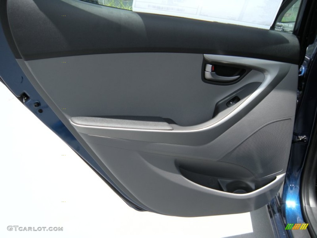 2015 Elantra SE Sedan - Lakeside Blue / Gray photo #17