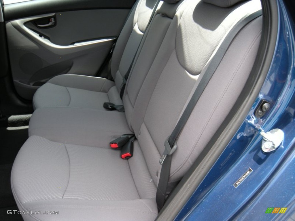 2015 Elantra SE Sedan - Lakeside Blue / Gray photo #18