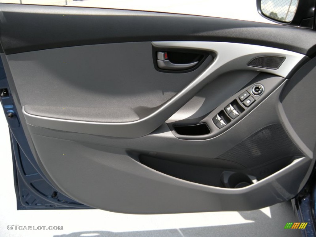 2015 Elantra SE Sedan - Lakeside Blue / Gray photo #19