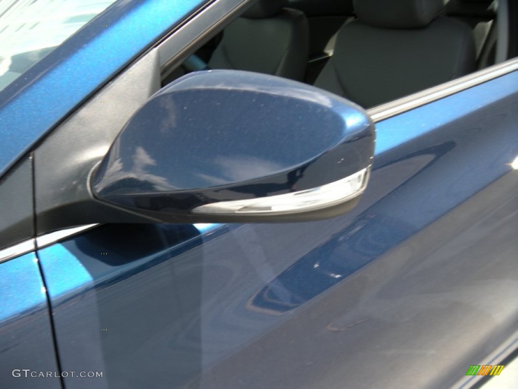 2015 Elantra Limited Sedan - Lakeside Blue / Gray photo #12