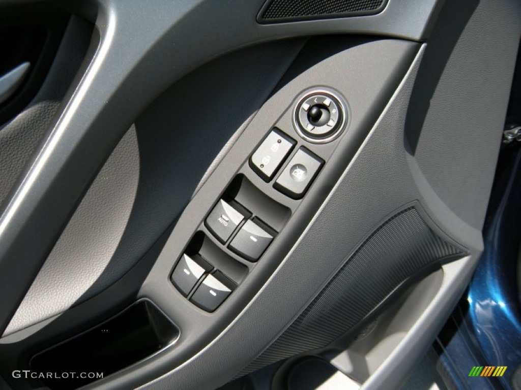 2015 Elantra Limited Sedan - Lakeside Blue / Gray photo #23