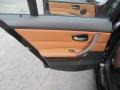 Saddle Brown Dakota Leather Door Panel Photo for 2011 BMW 3 Series #95119178