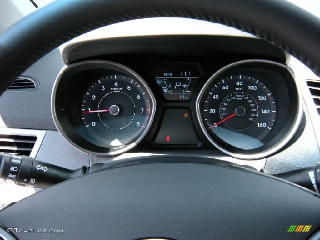 2015 Hyundai Elantra Limited Sedan Gauges Photo #95119385