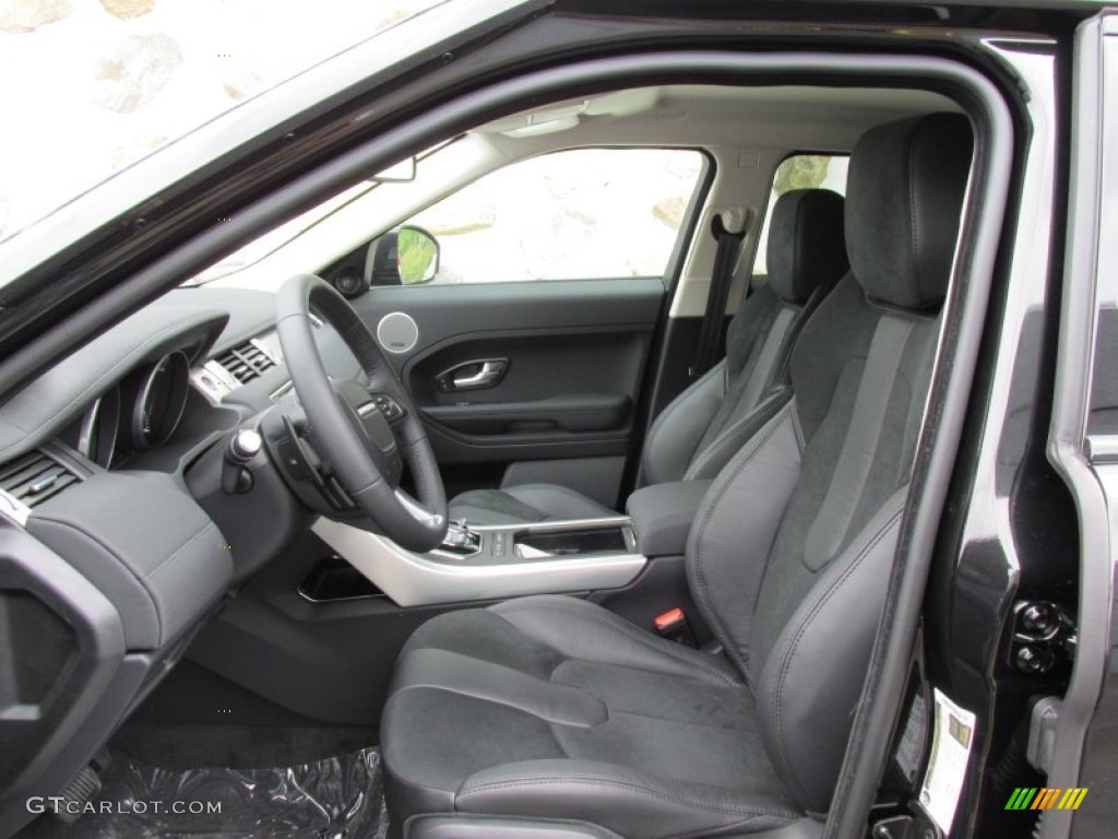 Ebony Interior 2014 Land Rover Range Rover Evoque Pure Photo #95119550