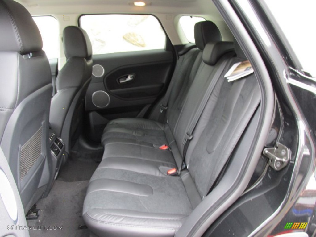 Ebony Interior 2014 Land Rover Range Rover Evoque Pure Photo #95119577