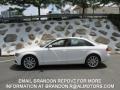 Ibis White - A4 2.0T quattro Sedan Photo No. 2