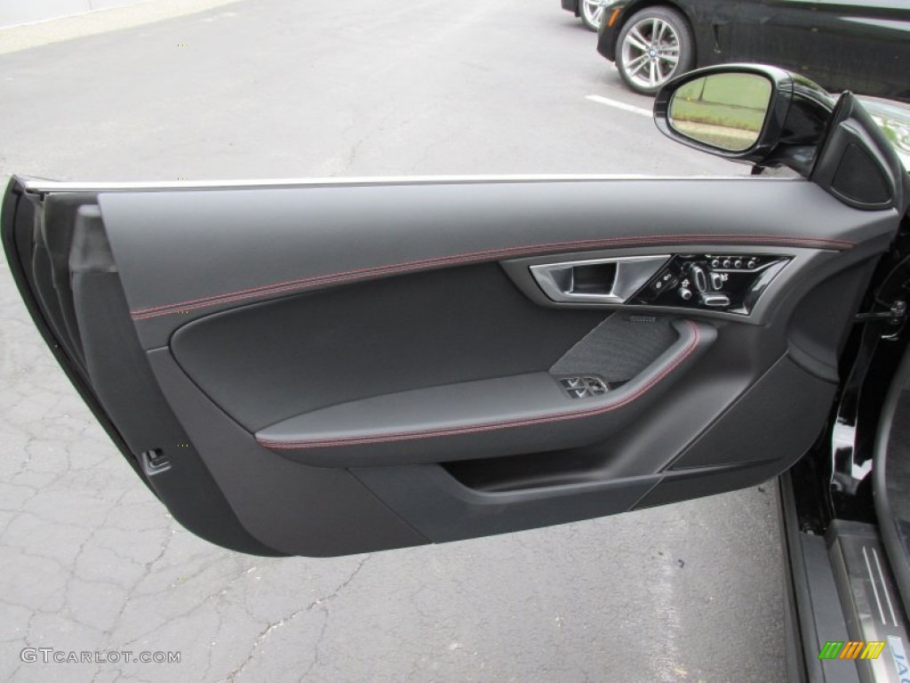 2015 Jaguar F-TYPE R Coupe Jet Door Panel Photo #95119997