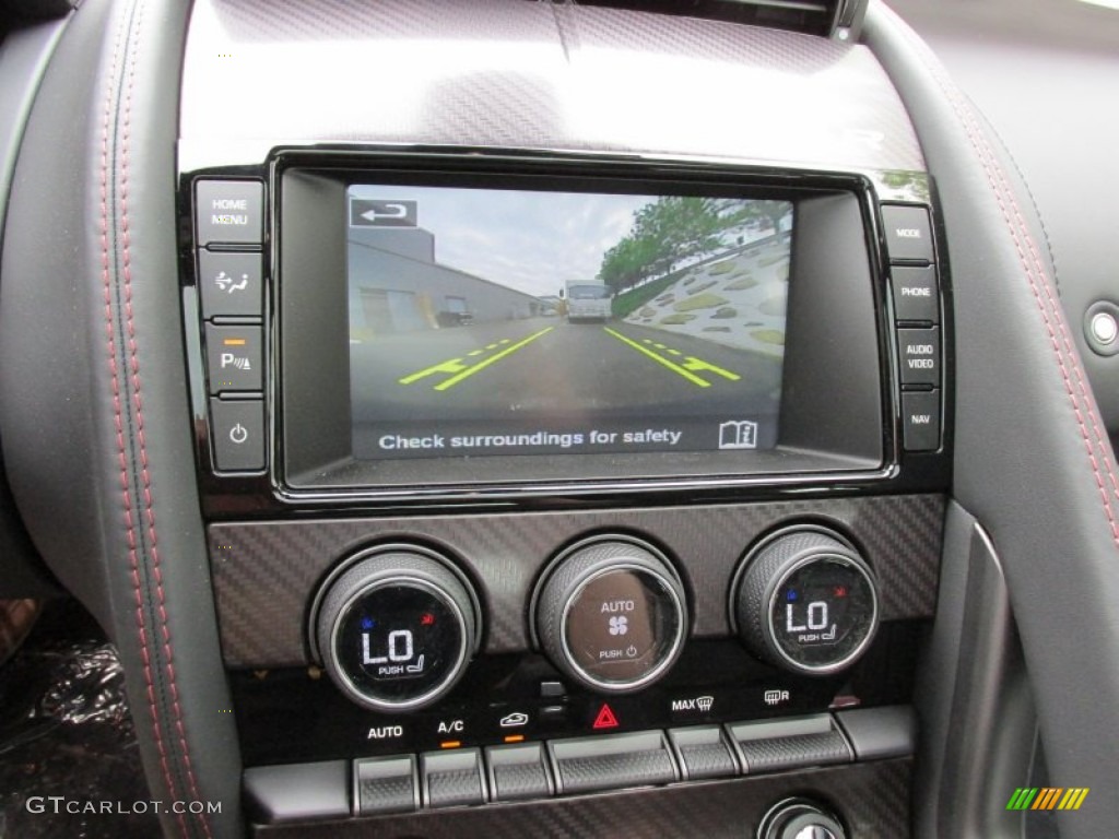 2015 Jaguar F-TYPE R Coupe Controls Photo #95120147
