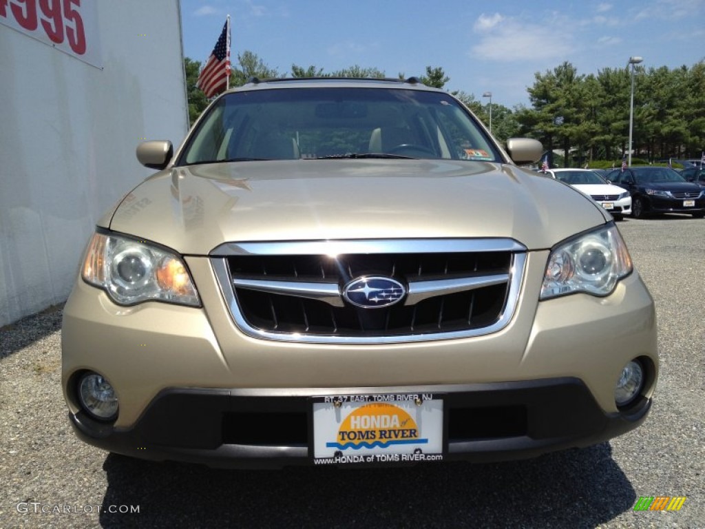 2008 Outback 2.5i Limited Wagon - Harvest Gold Metallic / Warm Ivory photo #4