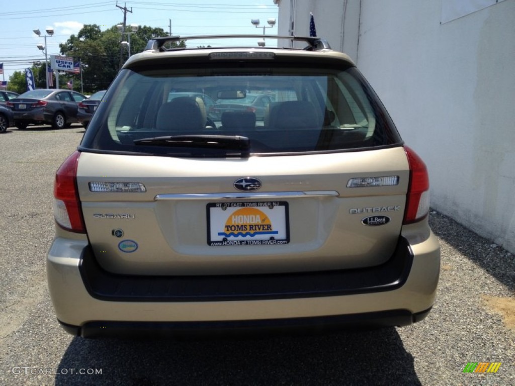 2008 Outback 2.5i Limited Wagon - Harvest Gold Metallic / Warm Ivory photo #8